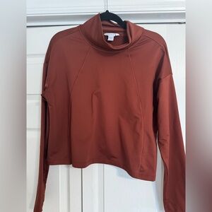 Athleta Women's Copper Long Sleeve Sweatshirt